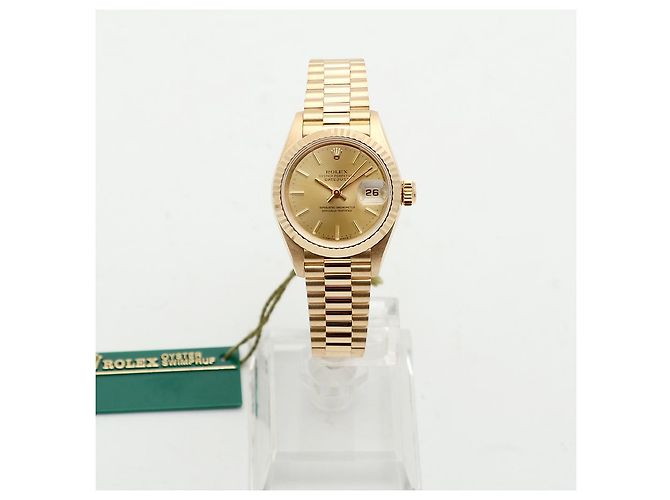 Rolex Lady Gold Datejust Small Index Golden - Ansicht 4