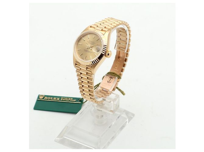Rolex Lady Gold Datejust Small Index Golden - Ansicht 5