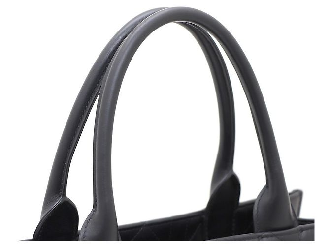 Dior Borsa Book Tote Medium in Cannage Macro Nero - vista 5