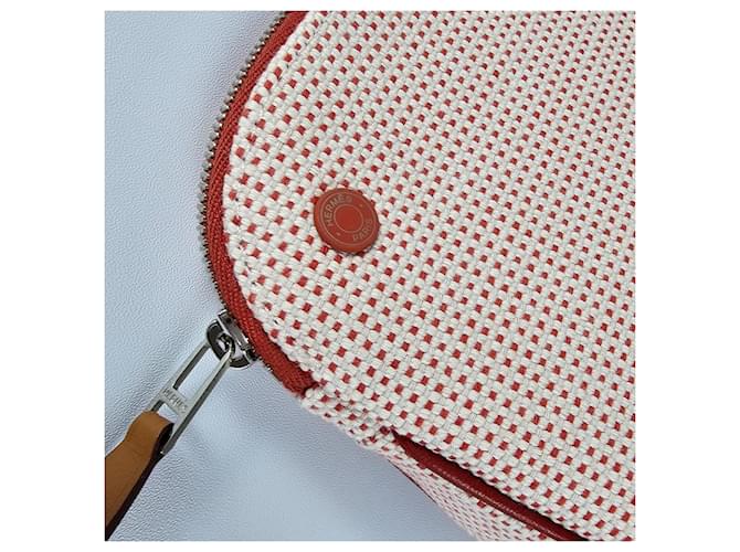 Hermès Echappee Medium Pouch Case Braun - Ansicht 11