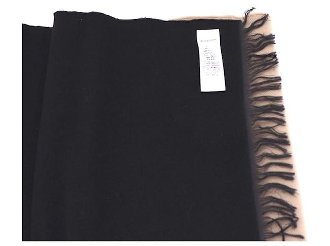 Burberry Sciarpa in lana e seta jacquard con logo Marrone - vista 5