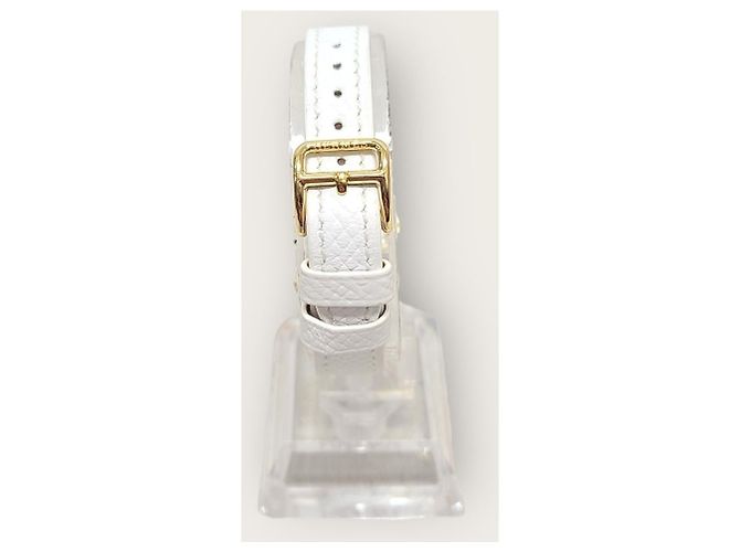 Hermès Apple Hour Watch Mini weißvergoldet - Ansicht 4