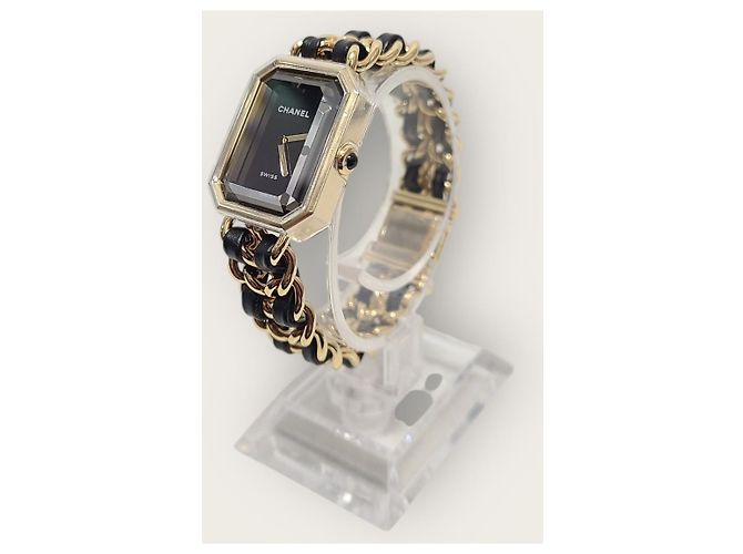 Chanel Orologio Première Originale in Oro Giallo e Nero - vista 3