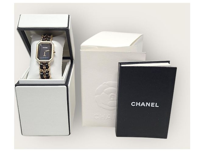 Chanel Orologio Première Originale in Oro Giallo e Nero - vista 5