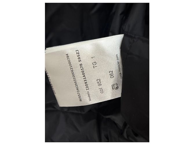 Moncler Kurze Daunenjacke Mirabel Schwarz - Ansicht 8