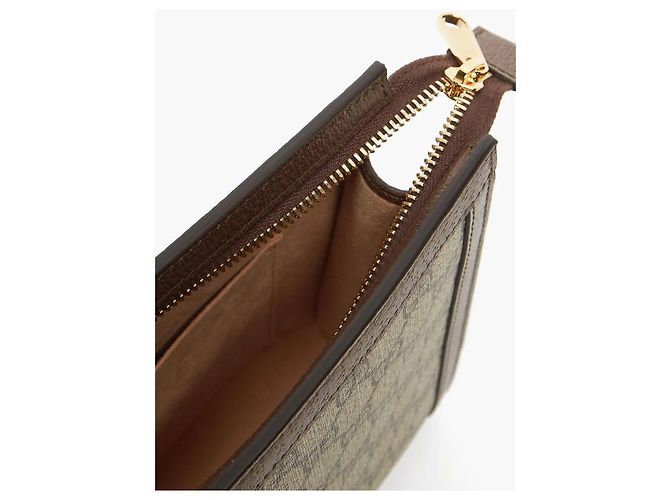 Gucci Clutch GG Ophidia Supreme Canvas Multicolore - vista 4