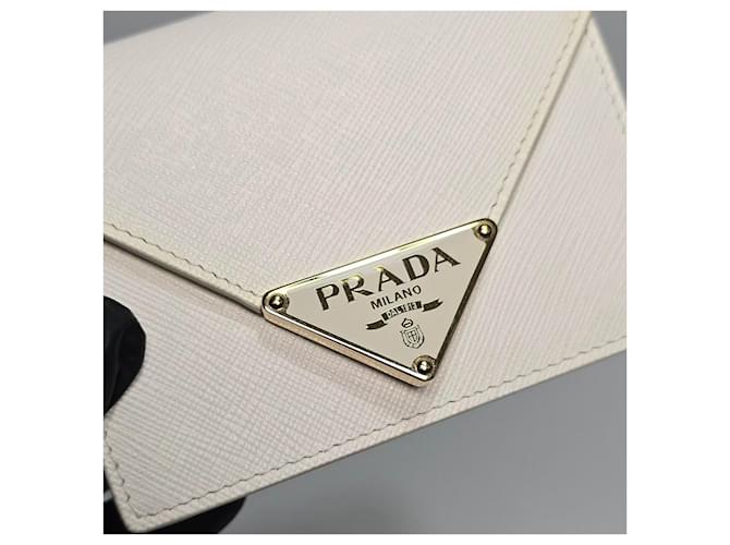 Prada Tarjetero con correa Saffiano Multicolor - vista 10