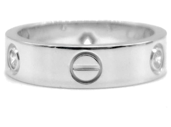 Cartier Anello Diamond Love Argento - vista 2