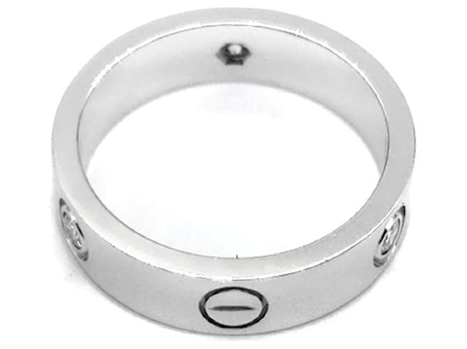 Cartier Anello Diamond Love Argento - vista 5