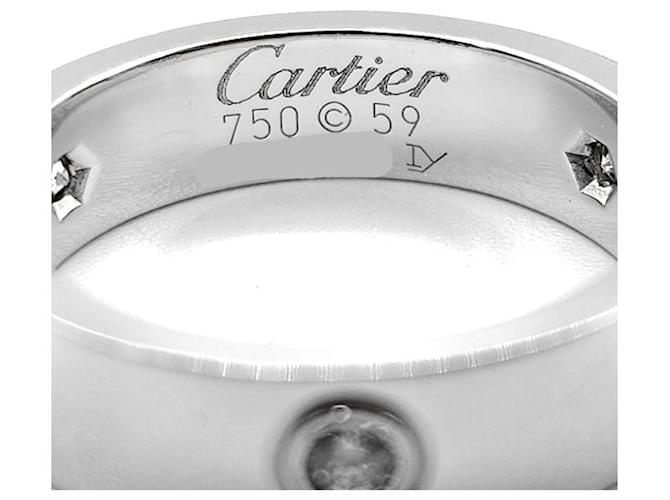 Cartier Anello Diamond Love Argento - vista 6