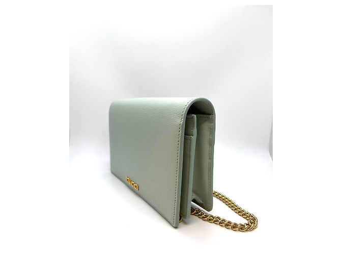 Gucci Portafoglio con catena con logo e tracolla Multicolore - vista 3
