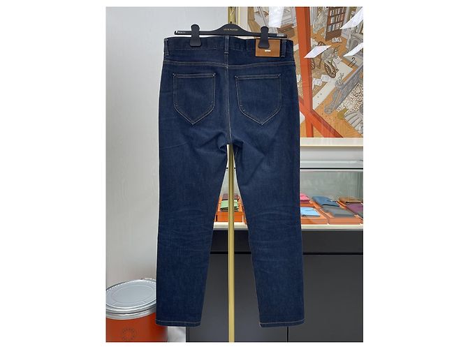 Louis Vuitton Washed Medium Blue Denim Black - view 5
