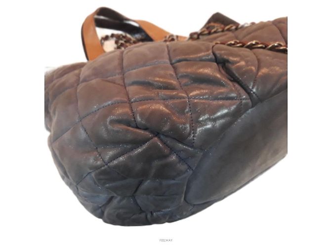 Borsa a tracolla Chanel Indemix Tote No. Multicolore - vista 5