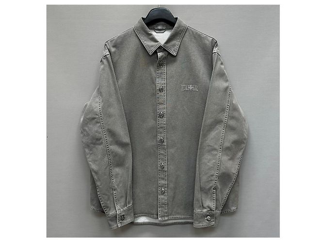 Dior Stone Island Baumwoll-Overshirt Braun - Ansicht 2