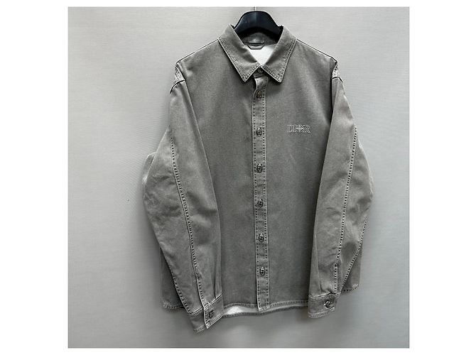 Dior Stone Island Baumwoll-Overshirt Braun - Ansicht 3