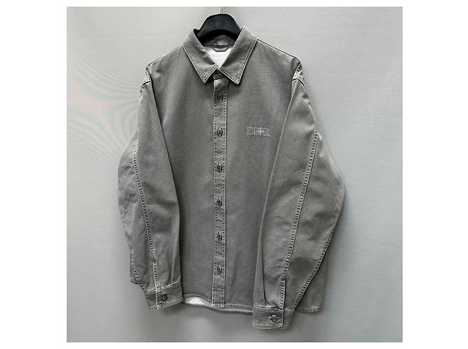 Dior Stone Island Baumwoll-Overshirt Braun - Ansicht 4