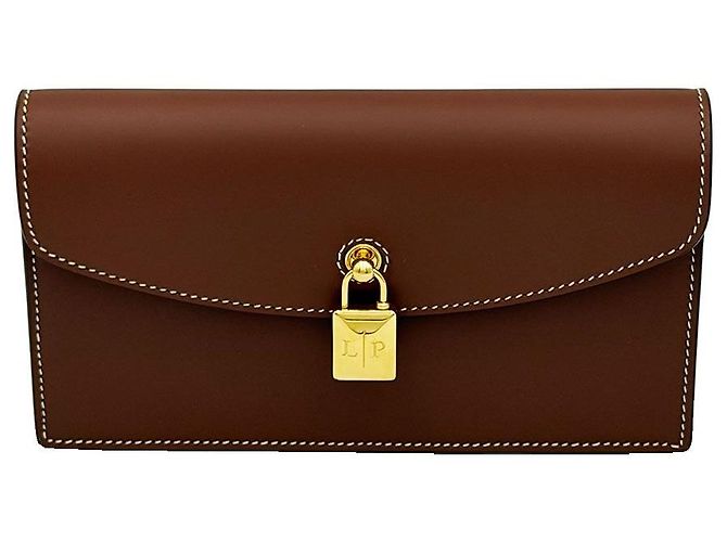 Loro Piana Clutch Extra Pouch e Borsa a Spalla Marrone - vista 5