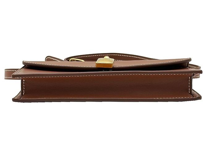 Loro Piana Clutch Extra Pouch e Borsa a Spalla Marrone - vista 8