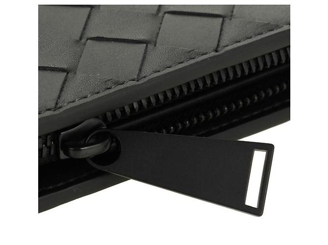Bottega Veneta Clutch Intrecciato Nero - vista 7