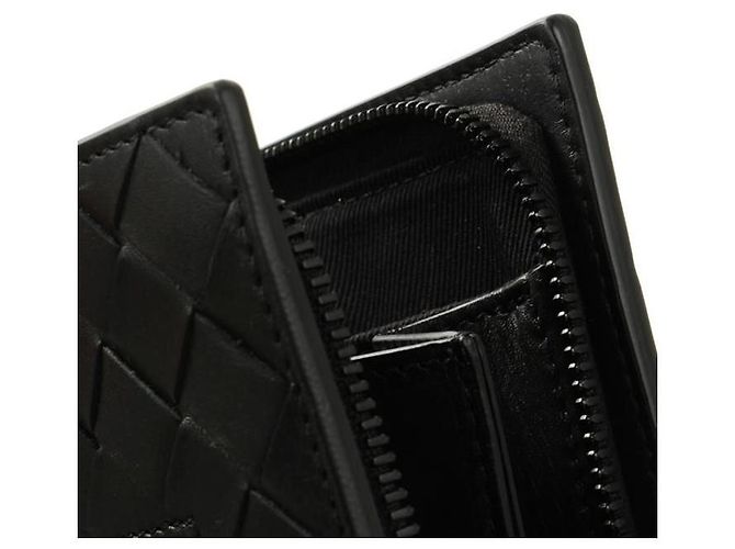 Bottega Veneta Clutch Intrecciato Nero - vista 8