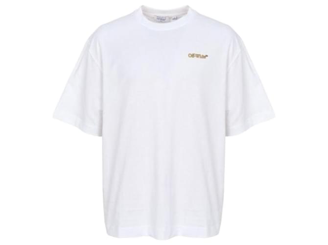Off White Arrow Kurzarm-T-Shirt Weiß - Ansicht 3