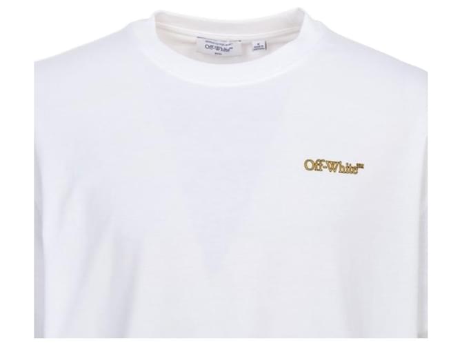 Off White Arrow Kurzarm-T-Shirt Weiß - Ansicht 4