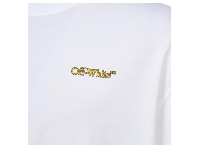 Off White Arrow Kurzarm-T-Shirt Weiß - Ansicht 5