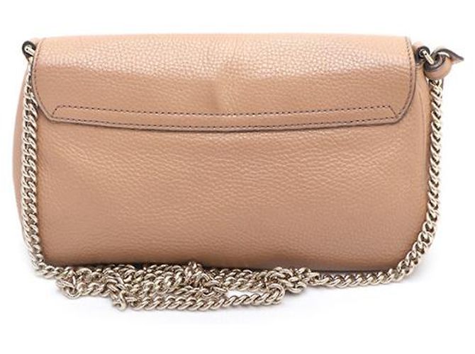 Gucci Borsa a Spalla e Borsa a Tracolla Soho Interlocking Gold Chain Marrone - vista 12