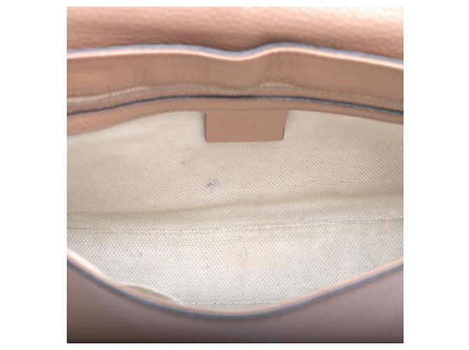 Gucci Borsa a Spalla e Borsa a Tracolla Soho Interlocking Gold Chain Marrone - vista 17