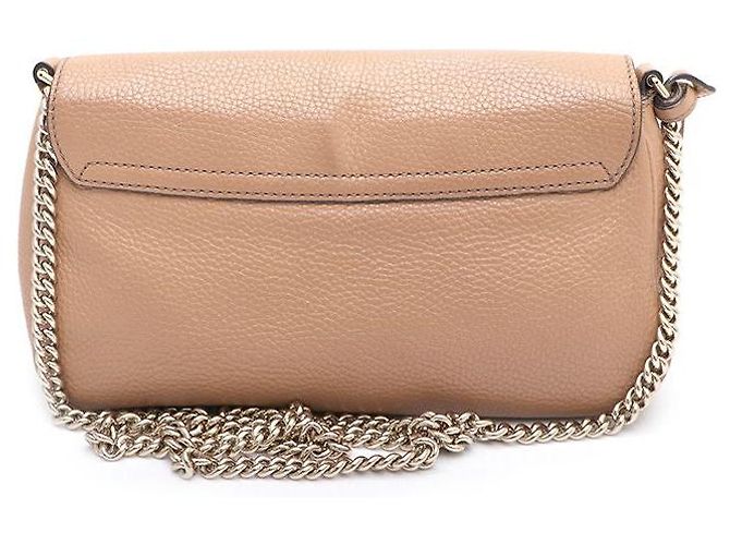 Gucci Borsa a Spalla e Borsa a Tracolla Soho Interlocking Gold Chain Marrone - vista 3