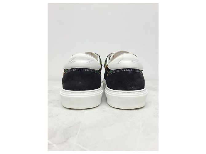 Louis Vuitton Sneakers LV Oli in jacquard monogram Nero - vista 4