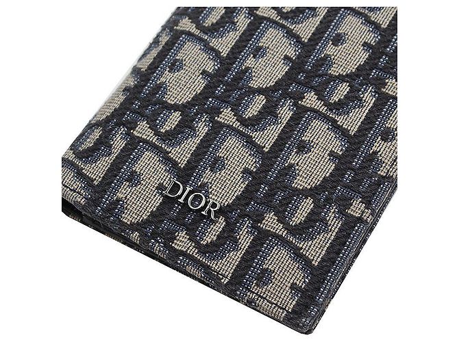 Dior Portacarte Oblique da uomo Nero - vista 5