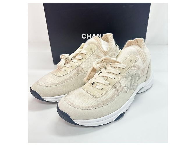 Chanel Sneakers da uomo con logo CC Multicolore - vista 4