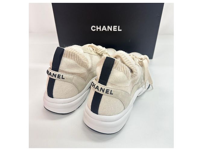 Chanel Sneakers da uomo con logo CC Multicolore - vista 6