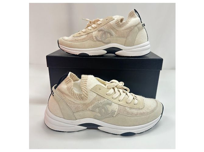 Chanel Sneakers da uomo con logo CC Multicolore - vista 7