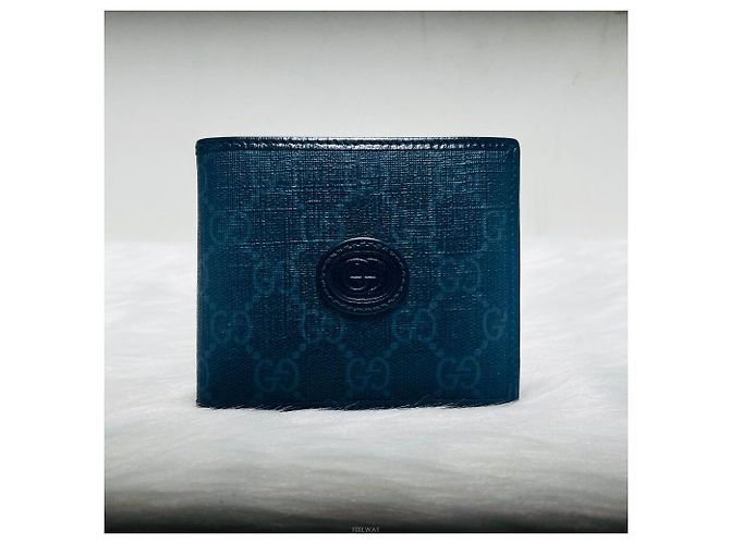 Gucci Interlocking GG Compact Wallet Brown - view 2