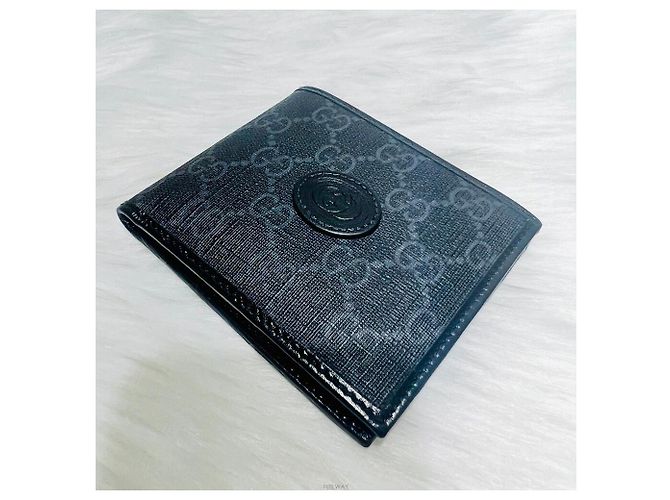 Gucci Interlocking GG Compact Wallet Brown - view 5