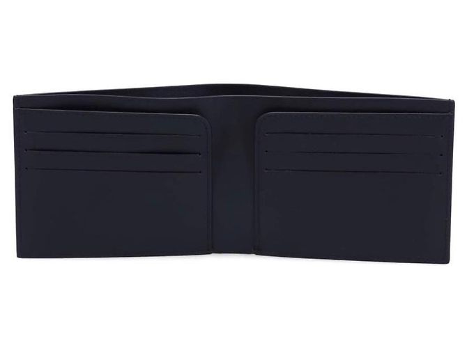 Portafoglio nero con taschino e logo Jil Sander - vista 14