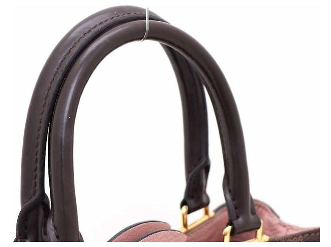 Louis Vuitton Borsa Tote e Borsa a Spalla Brittany BB in Damier Ebene Rosa - vista 4