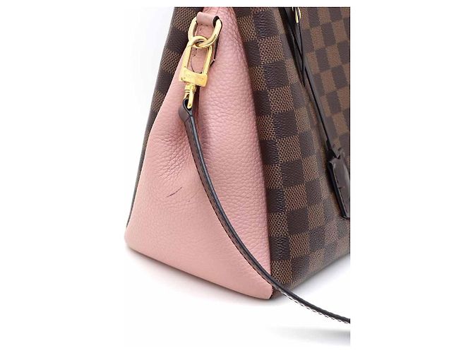 Louis Vuitton Borsa Tote e Borsa a Spalla Brittany BB in Damier Ebene Rosa - vista 5