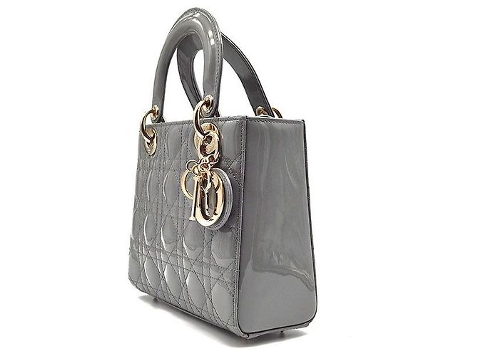 Borsa Christian Dior Lady Small Marrone - vista 2