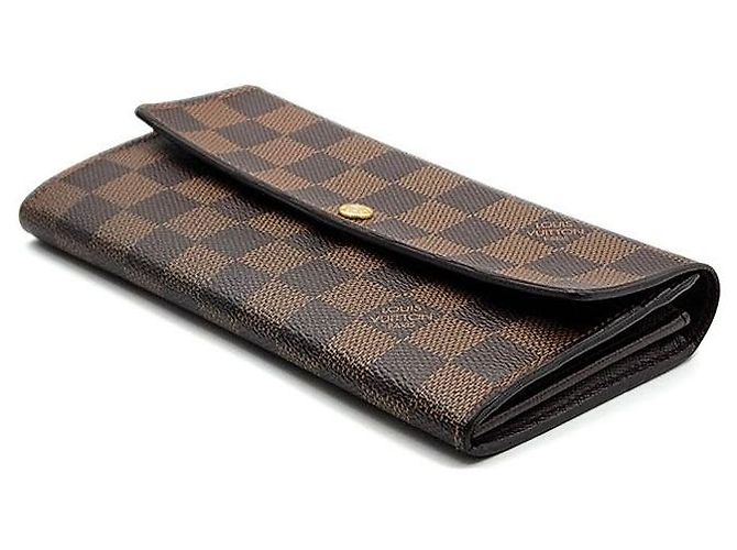 Louis Vuitton Cartera Damier Sarah Multicolor - vista 4