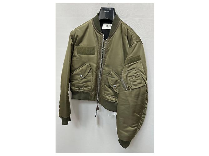 Céline Chaqueta bomber corta de nylon Multicolor - vista 3