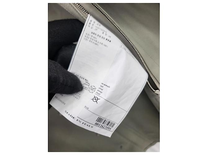 Hermès Mantel mit Lederpatch Braun - Ansicht 6