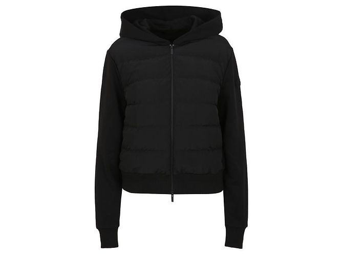 Chaqueta acolchada de algodón para mujer Moncler Mix Negro - vista 2