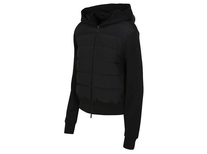 Chaqueta acolchada de algodón para mujer Moncler Mix Negro - vista 3