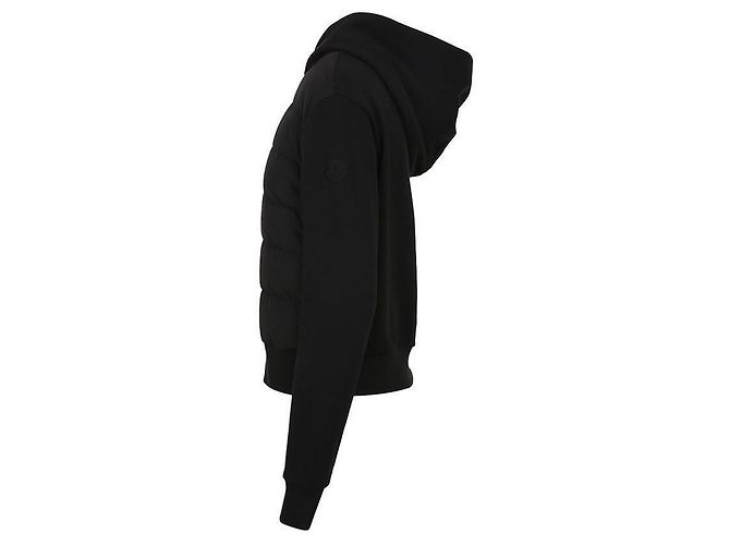 Chaqueta acolchada de algodón para mujer Moncler Mix Negro - vista 4