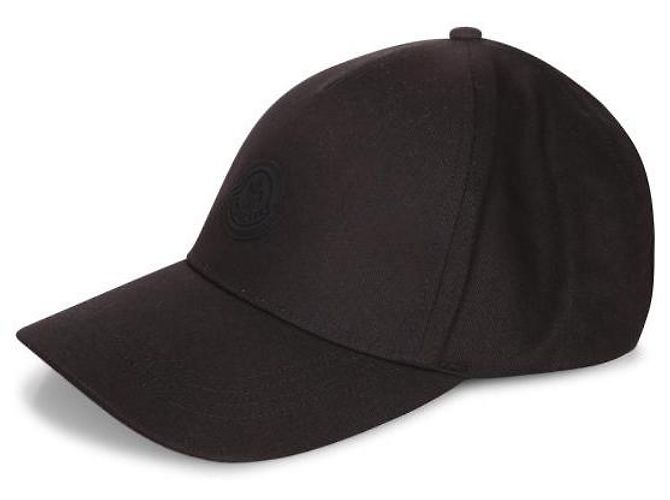 Moncler Baseballkappe aus Baumwollgabardine Schwarz - Ansicht 4