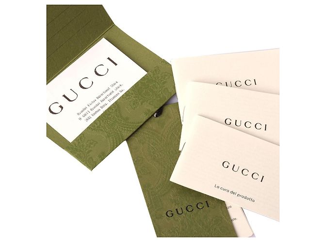Gucci Borsa a tracolla GG Supreme Ophidia con catena Arancione - vista 7