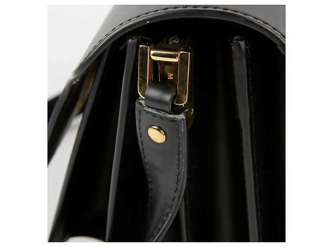 Marni Bolsa de ombro e transversal em couro preto, tamanho Medium - vista 5